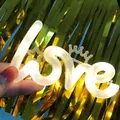 Warm wit LOVE neon LED decoratielicht voor romantisch huwelijksaanzoek en feestversiering - LOVE Lamp / Warm Wit