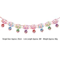 Ghirlanda di striscioni natalizi a palloncino per decorazione feste, lunghezza 3M - Z11-Stile Scatola Regalo Palloncino