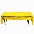 Shiny gold foil disposable tablecloth for Christmas and party table decorations 1M*2.7M - 1M*2.7M / Gold