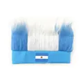 Plush Argentina flag wig headband accessory for soccer fans at World Cup stadium matches - Argentina Style (Wig Only)