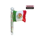 Mexico nationale vlag handfolie ballon voor themafeest decoraties 31cmx50cm - Handvlag / Set van 50