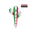 Cactus handballon met Mexicaanse vlag patroon, geschikt voor nationale dag decoratie - Cactus Handstok / Set van 50