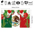 Banner per la festa dell'indipendenza del Messico 180x110 cm per decorazione festa - Striscione Decorazione Palloncini (XYMXGHF04032506) / 180x110cm