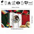 Banner per la festa dell'indipendenza del Messico, decorazione foto, 180x110 cm - Striscione Stile Sombrero (XYMXGHF04032510) / 180x110cm