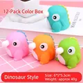 Bunte Dinosaurier Quetschspielzeuge zum Stressabbau, 6 cm Größe - Dinosaurier