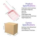 Petite pelle à litière pour chat rose en plastique pour un nettoyage efficace. - 19.5*8.5*2.5 / Rose