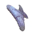 Elegant purple starfish hair claw clip with faux pearl accents for bohemian beach styles - Faux Pearl / Purple
