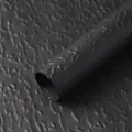 Premium black stone texture gift wrapping paper with handmade embossed grain finish. - Embossed Stone Texture Paper / 10 Sheets/Pack (50*50cm) / Midnight Black