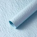 Light blue stone texture wrapping paper for flower bouquets and gift packaging - Embossed Stone Texture Paper / 10 Sheets/Pack (50*50cm) / Broken Ice Blue