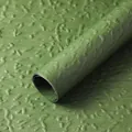 Dark green hand-made marble texture wrapping paper roll for luxury flower packaging - Embossed Stone Texture Paper / 10 Sheets/Pack (50*50cm) / Magic Green
