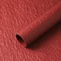 Deep red handmade stone texture wrapping paper for luxury gift and flower floral packaging - Embossed Stone Texture Paper / 10 Sheets/Pack (50*50cm) / Burgundy