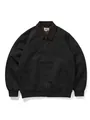 Vintage Detroit-Arbeitsjacke für Herren in Schwarz mit Cordkragen - XS / Tops / Schwarz