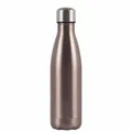 Klassische doppelwandige isolierte Cola-Flasche aus Edelstahl in Roségold für Sport - 500ml / Roségold