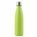 Hellgrüne 304 Edelstahl-Isolierflasche in Cola-Form für Outdoor-Sportaktivitäten - 500ml / Mattgrün