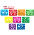 Set ghirlande messicane Papel Picado per Cinco de Mayo e il Giorno dei Morti - Modello Universale