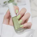 Quick-dry water-based peelable nail polish in light avocado green, 10ml shiny finish - Normal Specification / Primrose (N7)