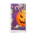 Nappe jetable en PVC sur le thème d'Halloween avec motifs de citrouilles et de bonbons - Citrouille d'Halloween / 3 Épaisseur de Soie
