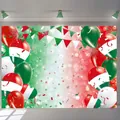 Hintergrundbanner zum mexikanischen Unabhängigkeitstag für die Dekoration der Feierlichkeiten - 95x75cm / CH-25072903