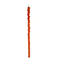 Artificial orange marigold garland string for Indian wedding and Day of the Dead decor - 1 Piece / Orange