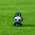 Mini figura de conejo esqueleto Día de los Muertos para micro paisaje DIY, negro, 2cm - Conejo Esqueleto (C3393) / 2x1.4cm / Estilo Conejo