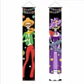 Banner per porta Giorno dei Morti con design tradizionale di coppia di scheletri - Stile Giorno dei Morti 2 / 30x180cm (2 Pezzi/Confezione)