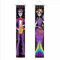 Day of the Dead skeleton porch banners featuring festive Mexican folk art designs - Day of the Dead Style 10 / 30x180cm (2 Pieces/Pack)