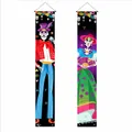 Día de los Muertos porch banners featuring festive skeleton Catrín and Catrina - Day of the Dead Style 14 / 30x180cm (2 Pieces/Pack)