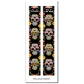 Day of the Dead door banners featuring colorful sugar skulls and floral patterns. - Welcome Slogan Style 002