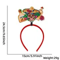 Mexican Cinco de Mayo headband featuring a sugar skull and mini sombrero - Bottle Sombrero Skull Style