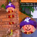 Hanging Halloween pumpkin witch decoration for outdoor garden yard and door display - Door Hanging Pumpkin String Small