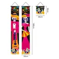 Mexikanisches Día de los Muertos Skelett-Banner-Set, 3-teilig für Party-Dekoration - 3-Teiliges Spruchband-Set (GWSJDL-1) / 300D Verdickte Version
