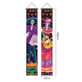 Traditional Mexican Day of the Dead skeleton couple porch banners for festive home decoration - 2-Piece Set (GWSJDL-16)