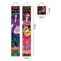 Three-piece Mexican Day of the Dead banner set featuring skeleton musicians 180x30cm - 3-Piece Couplet Set (GWSJDL-4)