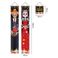 Dia de los Muertos skeletal couple banner set 180x30cm Halloween party decoration - 3-Piece Couplet Set (GWSJDL-12)