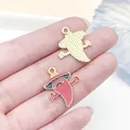 Cute Mexican carnival chili enamel charm for DIY jewelry and keychains. - Mustache Chili Style (23104) / 1 Piece (22x18mm) / Red