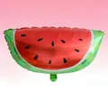 Watermelon slice shaped foil balloon for summer party and fiesta theme decorations - Watermelon Semicircle