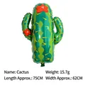 Giant Mexican style green cactus aluminum film balloon for summer party decoration - Cactus