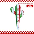 Globo de papel de aluminio con forma de cactus mexicano para decoración de fiestas - Palo de Globo de Cactus de México
