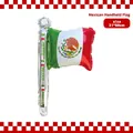 Mexico flag aluminum film balloon hand stick for party decoration, size 31x50cm - Mexico Handheld Flag Balloon