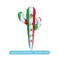 Mexicaanse cactus stokballon met nationale vlag patroon 36x54cm - Cactus Stok Stijl