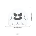 Banner per bagagliaio auto fantasma di Halloween per decorazione festa 140x120cm - WSHBX4-1 / Motivo Fantasma (HBX4-1)