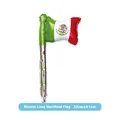 Mexico flag handheld stick balloon for theme party decorations 32x61cm - Extended Handheld Flag Style