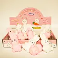 Cute pink and white rabbit squeeze decompression toys for stress relief gift - Cute Rabbit