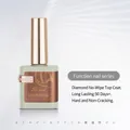 Professioneller Diamond No-Wipe Top Coat Gelnagellack für langanhaltenden Hochglanz - Diamant Überlack Ohne Abwischen