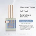 Professioneller Non-Wipe Matt-Top-Coat Nagelgel für ein langanhaltendes Samt-Finish - Texturierter Matter Überlack