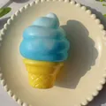 Blue Maltose Ice Cream