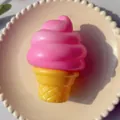 Pink Maltose Ice Cream