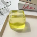 5.5cm Translucent Yellow Maltose Ice Cube