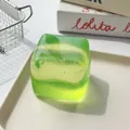 5.5cm Translucent Green Maltose Ice Cube