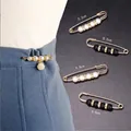 5.5cm ρυθμιστές μέσης με καρφίτσα ασφαλείας από μαργαριτάρια για παντελόνια και φούστες - Σετ 18 (Πακέτο των 5)